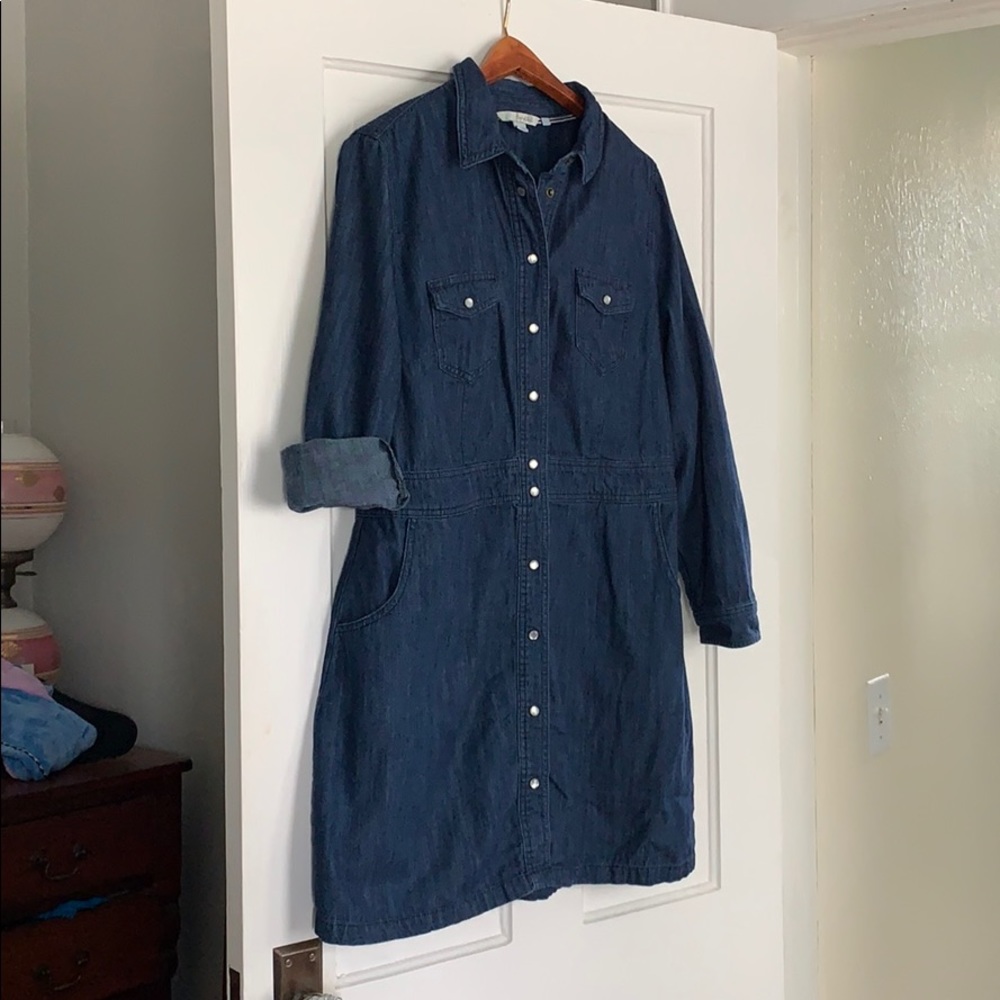 Denim Boden Dress Sz 12